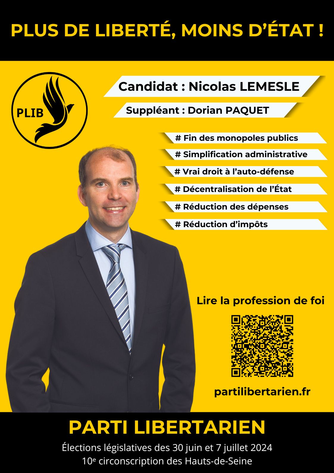 nicolas lemesle candidat legislatives 2024